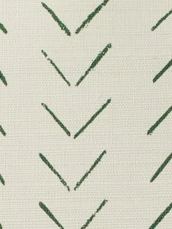 'Arrows' Grasscloth Wallpaper By Nathan Turner - Green -Wall Decoration Store Wallshoppe Grasscloth Arrows Wallpaper by Nathan Turner Green detail
