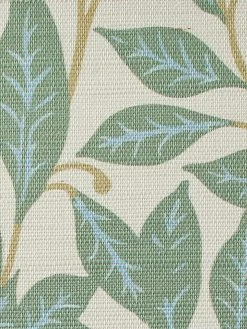 'Orchard Leaves' Grasscloth Wallpaper By Wallshoppe - Green -Wall Decoration Store Wallshoppe Grasscloth Orchard Leaves Wallpaper Green Detail