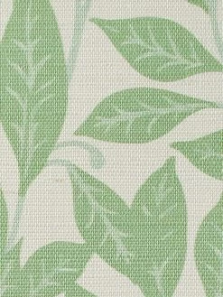 'Orchard Leaves' Grasscloth Wallpaper By Wallshoppe - Spring Green -Wall Decoration Store Wallshoppe Grasscloth Orchard Leaves Wallpaper Spring Green Detail