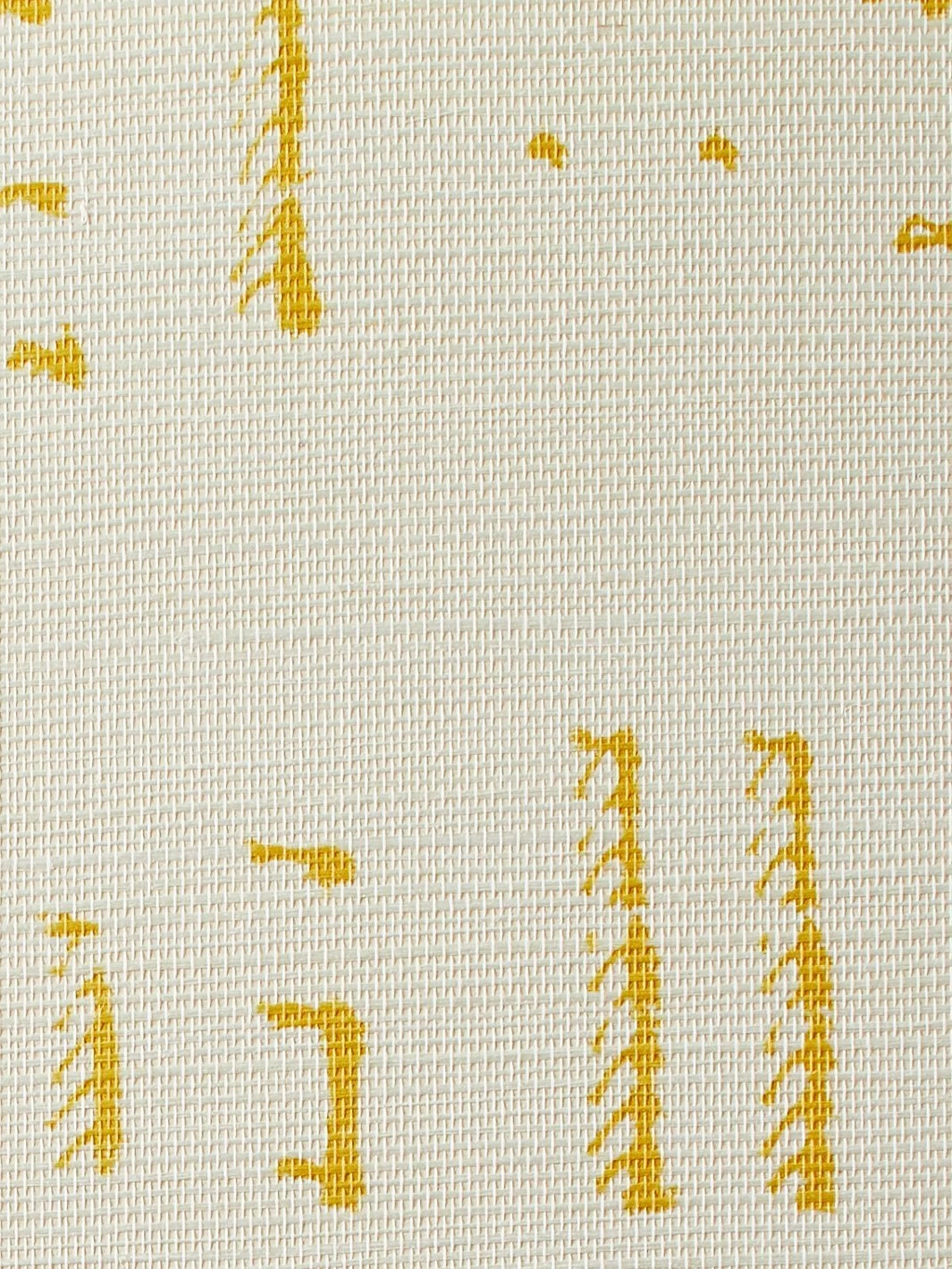 'Stitch' Grasscloth Wallpaper By Nathan Turner - Gold - Image 3