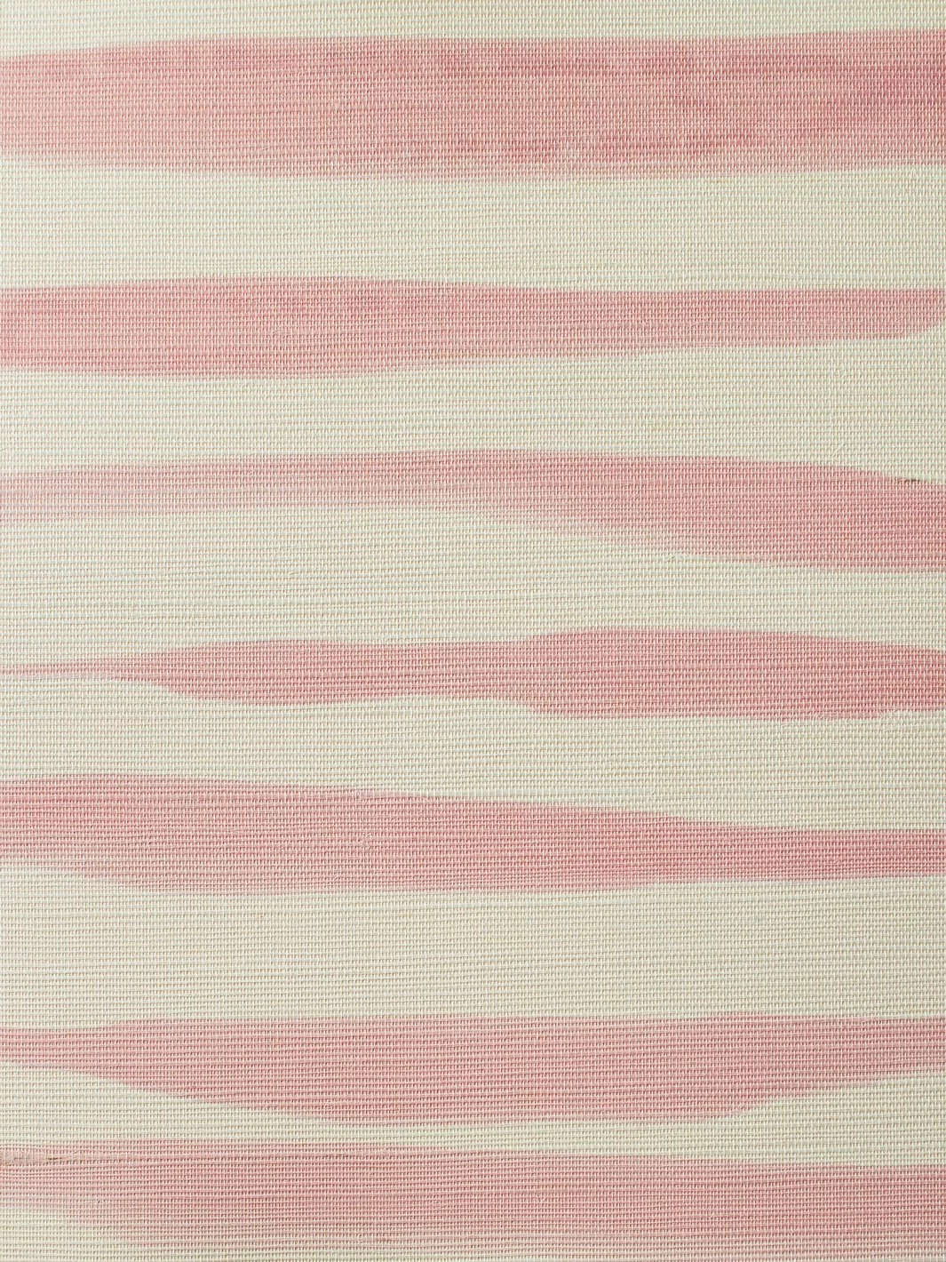 'Watercolor Weave Large' Grasscloth Wallpaper By Wallshoppe - Dusty Pink - Image 2