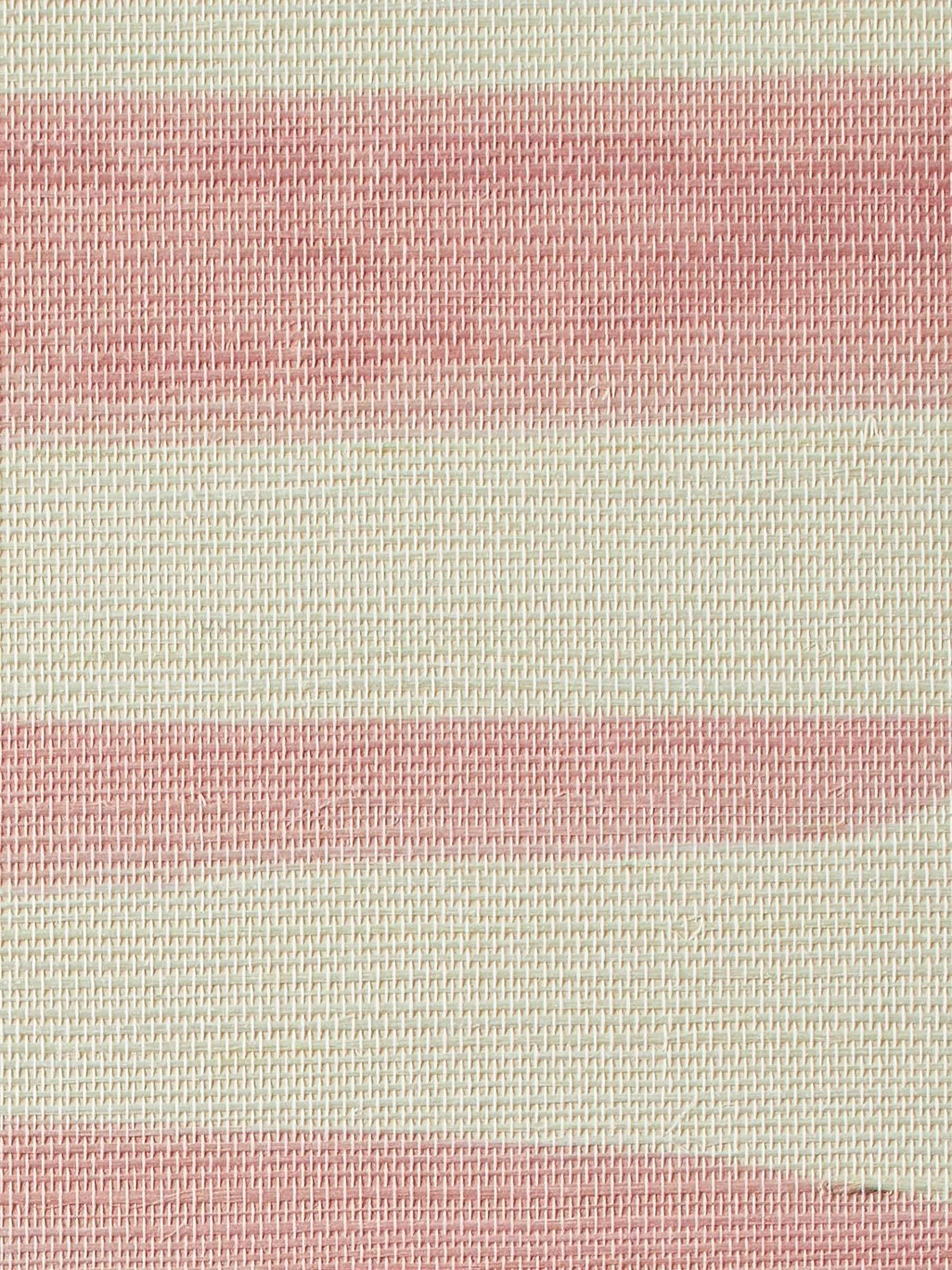 'Watercolor Weave Large' Grasscloth Wallpaper By Wallshoppe - Dusty Pink - Image 3