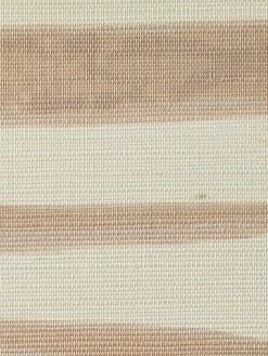 'Watercolor Weave Large' Grasscloth Wallpaper By Wallshoppe - Taupe -Wall Decoration Store Wallshoppe Grasscloth Watercolor Weave Large Wallpaper Taupe Detail