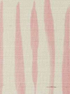 'Watercolor Weave Small' Grasscloth Wallpaper By Wallshoppe - Dusty Rose -Wall Decoration Store Wallshoppe Grasscloth Watercolor Weave Small Wallpaper Dusty Rose Detail