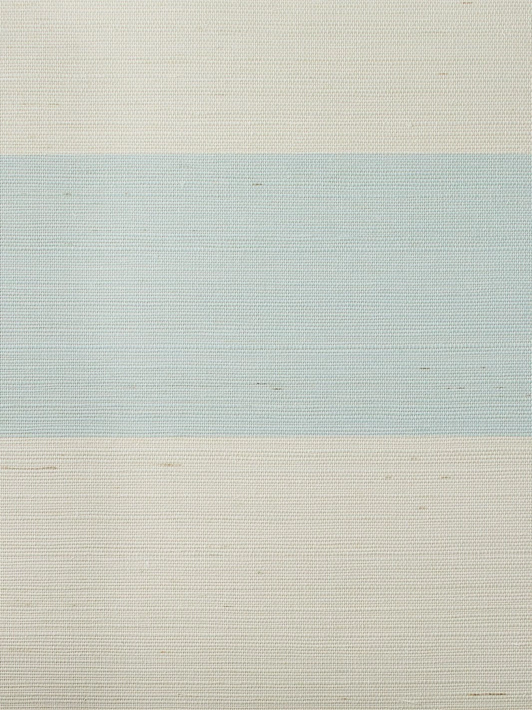 'Wide Stripe' Grasscloth Wallpaper By Wallshoppe - Sky 4 'Wide Stripe' Grasscloth Wallpaper By Wallshoppe - Sky - Image 2