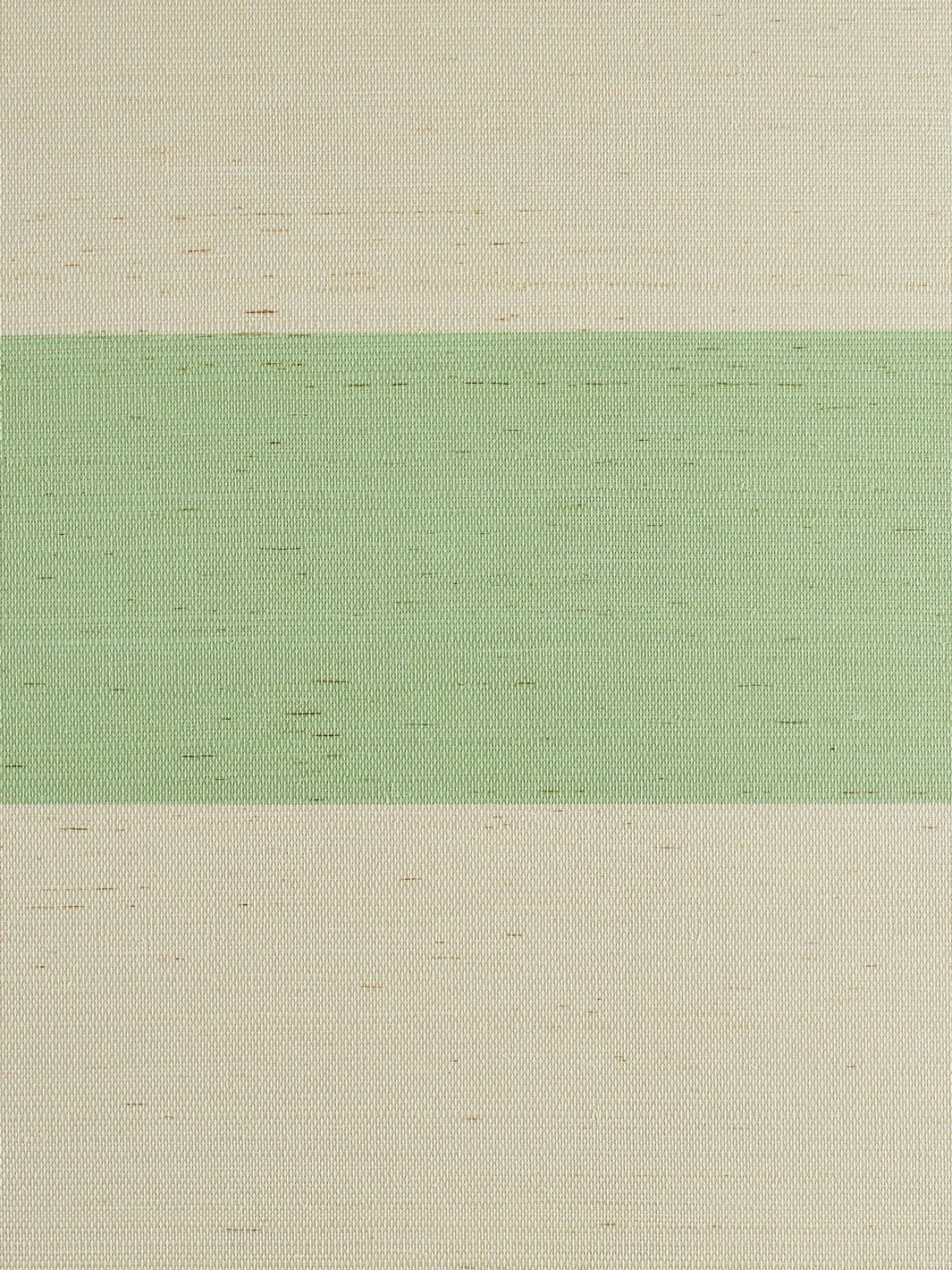 'Wide Stripe' Grasscloth Wallpaper By Wallshoppe - Spring Green 4 'Wide Stripe' Grasscloth Wallpaper By Wallshoppe - Spring Green - Image 2