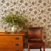 'Eleanor Rigby' Kraft' Wallpaper By Wallshoppe - Black -Wall Decoration Store Wallshoppe Kraft Eleanor Rigby Black RS 7c70fd74 2a64 40cf 9171 d16b854f1bf2
