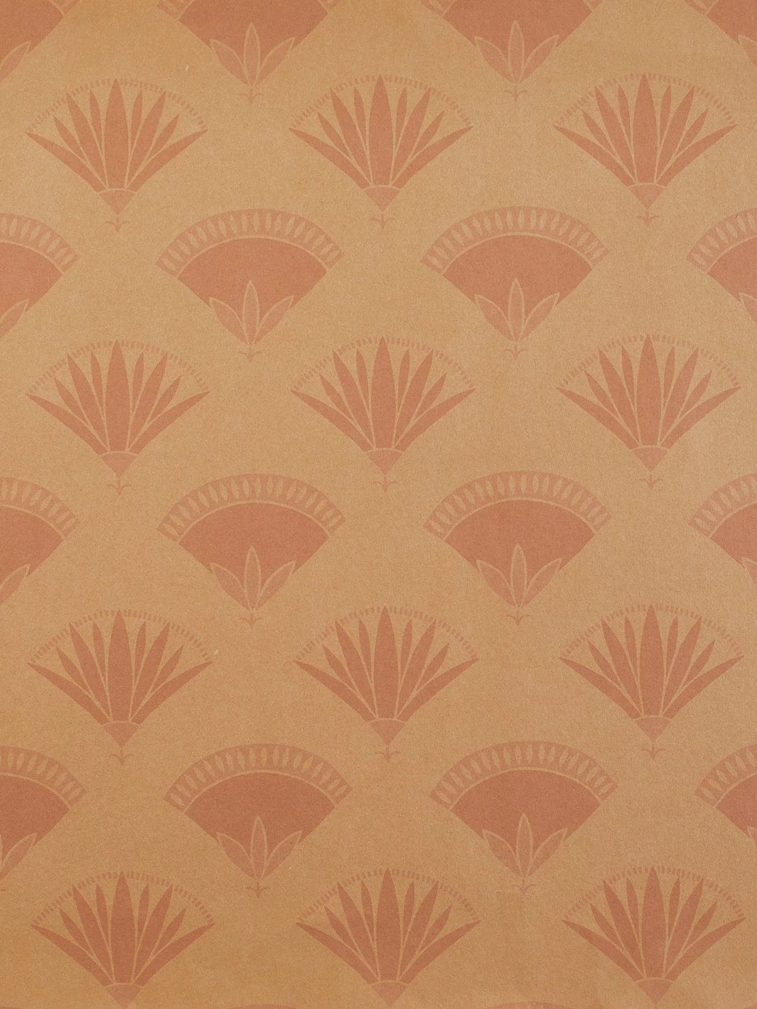 'Lotus & Papyrus' Kraft Wallpaper By Tea Collection - Ballet Slipper - Image 2