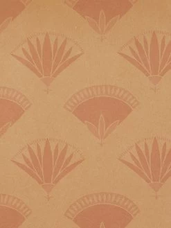 'Lotus & Papyrus' Kraft Wallpaper By Tea Collection - Ballet Slipper -Wall Decoration Store Wallshoppe Kraft Lotus Papyrus by Tea Collection Ballet Slipper Detail def767a7 18af 4337 9e22 ac6015586569
