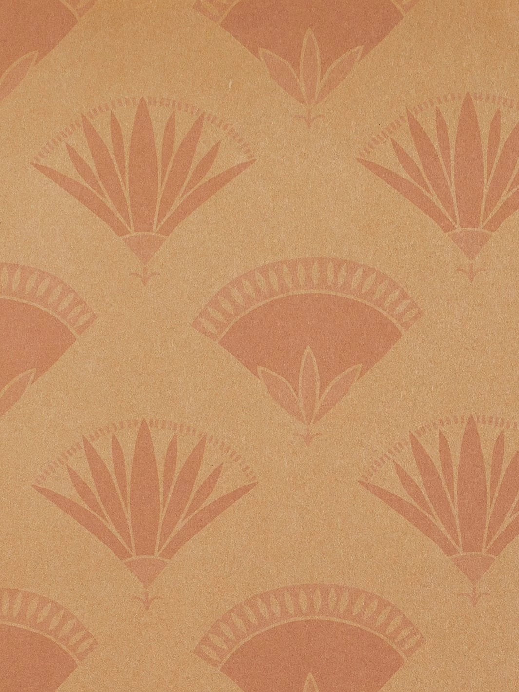 'Lotus & Papyrus' Kraft Wallpaper By Tea Collection - Ballet Slipper - Image 3
