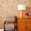 'Majesty Palm' Kraft' Wallpaper By Wallshoppe - Taupe -Wall Decoration Store Wallshoppe Kraft Majesty Palm Taupe RS 27eccf16 4fdb 4cb2 bede 3d97f485aa68