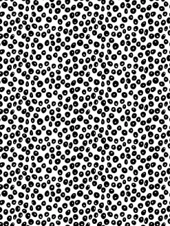 'Parade Dots' Wallpaper By Barbie™ - Black