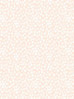'Parade Dots' Wallpaper By Barbie™ - Peach