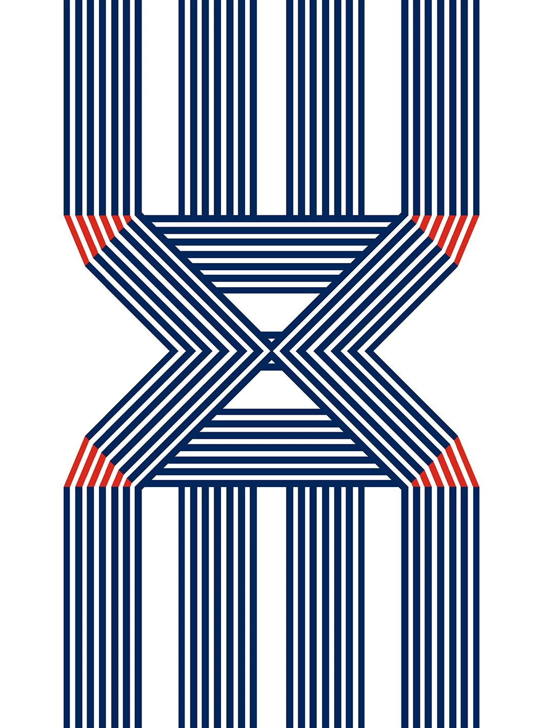 'Roman Holiday Key' Wallpaper By Barbie™ - Navy - Image 3