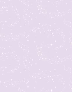 'Stardust' Wallpaper By Barbie™ - Lavender