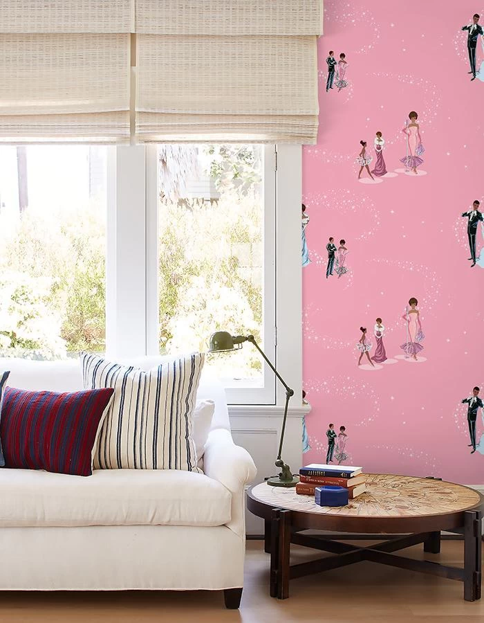 'Starlight Christie™' Wallpaper By Barbie™ - Pink - Image 2