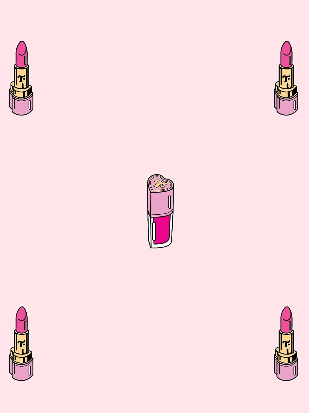 'Trixie Cosmetics' Wallpaper By Trixie Mattel - Cream Puff Pink 5 'Trixie Cosmetics' Wallpaper By Trixie Mattel - Cream Puff Pink - Image 3