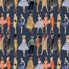 'Vintage Illustration' Wallpaper By Barbie⢠- Navy 1 'Vintage Illustration' Wallpaper By Barbie⢠- Navy -Wall Decoration Store Wallshoppe Vintage Illustration Wallpaper by Barbie Navy Design f66129c5 ea10 4ded 9740 34b154a376ef