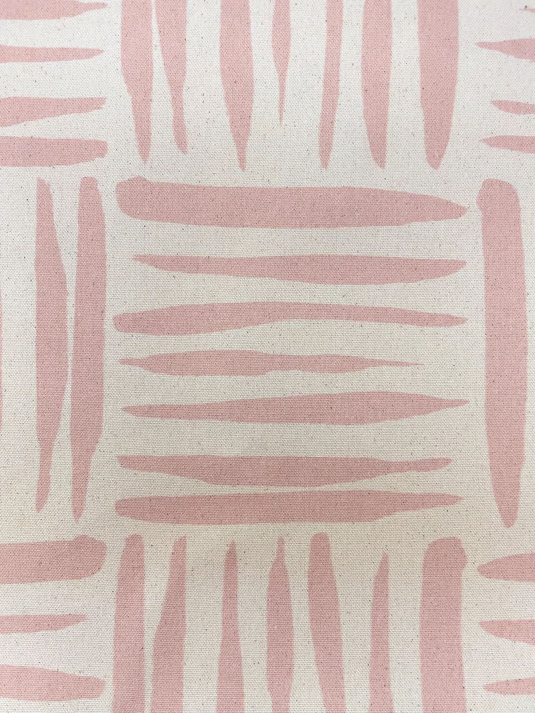 'Fabric By The Yard - Watercolor Weave Small - Ballet Slipper On Raw Canvas 4 'Fabric By The Yard - Watercolor Weave Small - Ballet Slipper On Raw Canvas - Image 2