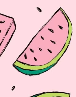 'Watermelon' Wallpaper By Tea Collection - Ballet Slipper 7 'Watermelon' Wallpaper By Tea Collection - Ballet Slipper -Wall Decoration Store Watermelon BalletSlipper detail 6da51738 5503 4b5e 863b a70a14e94b20