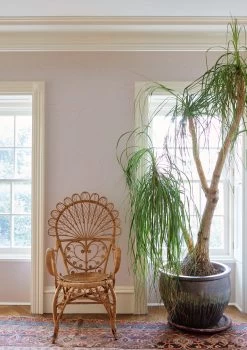 'Waves Two Tone' Wallpaper By Lingua Franca - Lavender