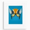 'Winged Helmet' Framed Art By Tea Collection 2 'Winged Helmet' Framed Art By Tea Collection -Wall Decoration Store Winged Helmet by Tea Collection