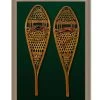 'Wooden Snow Shoes 2' By Nathan Turner Framed Art