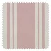 'Fabric By The Yard - Yorkshire Stripe - Ballet Slipper On Organic Twill -Wall Decoration Store Yorkshire Stripe Pink Organic Twill Detail