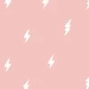 'Zeus Lightning' Wallpaper By Tea Collection - Pink -Wall Decoration Store Zeus Lightning Pink design