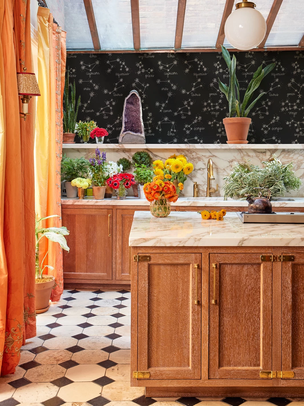 'Zodiac' Wallpaper By Lingua Franca- Black 3 'Zodiac' Wallpaper By Lingua Franca- Black